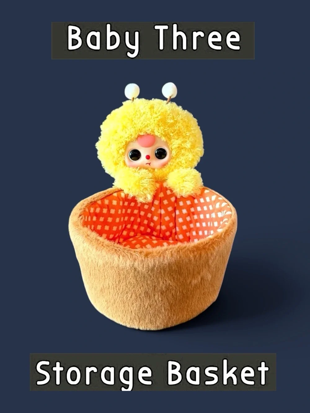 Baby Three Storage Basket Honey Bee